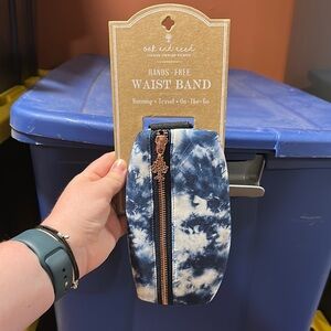 Oak and Reed Blue Tie-Dye Waist Band
